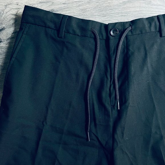 NWT Scotch & Soda, Dress Shorts with Drawstring Waist, Black, 32 - Picture 2 of 6